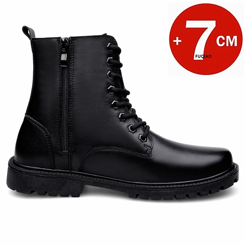 Stivali rialzati in vera pelle - Men'S Shoes Increase Height recensione e prezzo