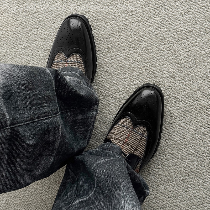 Stivaletti da uomo in tweed a  - Men'S Shoes Smart recensione e prezzo