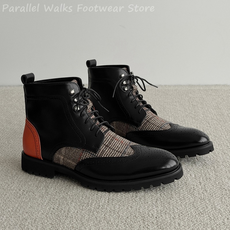 Stivaletti da uomo in tweed a  - Men'S Shoes Smart recensione e prezzo