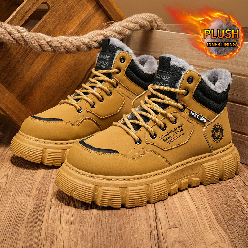 Stivali da uomo in velluto, mo - Men'S Shoes Increase Height recensione e prezzo
