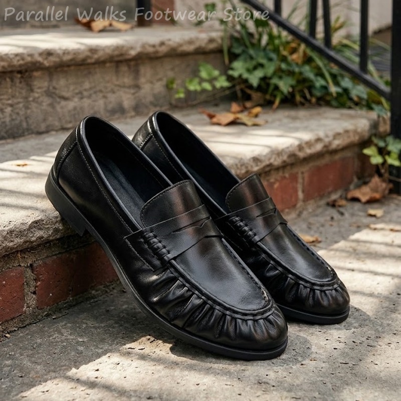 Mocassini da uomo in stile ret - Men'S Shoes Smart recensione e prezzo