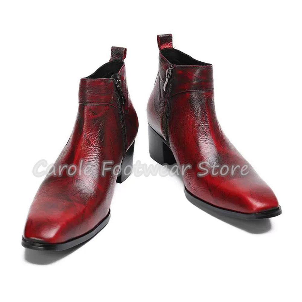 Stivali alla Caviglia Vintage  - Men'S Shoes Increase Height recensione e prezzo